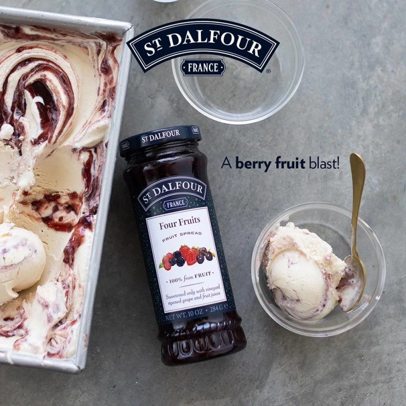 St. Dalfour St Dalfour Four Fruits French Fruit Spread 10