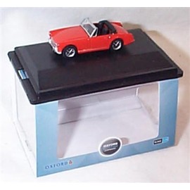 oxford MG Midget MK111 Blaze Orange Vehicle 1:76 scale diecast model