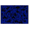 Wild Rag Cowboy Silhoutte Scarf MANY Colors (Navy)