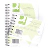 Q-Connect 8x5 inch Wire Bound Carbonless Triplicate Book