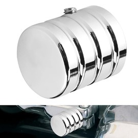 Heel Shift , Aluminum Motorcycle Heel Shifter Shaft Level Cover Fit for FLHT FLHR FLHX CVO 1980-2019 (Silver)