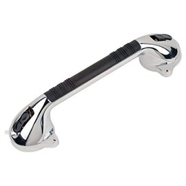 Chrome Suction Cup Grab Bars, 12"