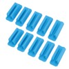 10pcs Adhesive Pen Holder Multipurpose Elastic Flexible Silicone Pencil Holder