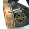 UMBRELLALABORATORY Steampunk Victorian Style Goggles with Neon Orange Spiral Diffraction