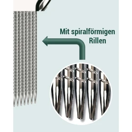The Original Since 1998 NitFree Terminator Lice Comb or Nit Comb Safely Removes Lice, Eggs and Nits German Version