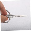 Men's Nose Hair Scissors 2-Piece Set Sharp-Pointed Nose Hair Trimmers