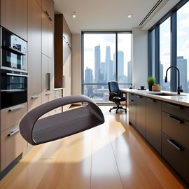 1Pcs Self-Stick Instant Cabinet Handle Pulls Drawer,Cabinet Handles Helper with Adhesive Sliding Door Handle Stick On Handle for Windows Wardrobes,Cabinet and Furniture Pulls,Cabinet Hardware (Brown)