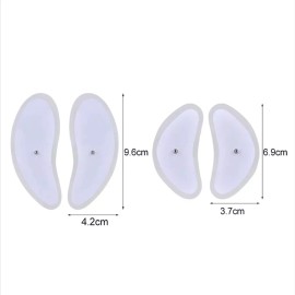 Smart Choices Set De 4 Electrodos Faciales Pads De 3.5mm Tens Ems Cara