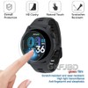 GKFJBD Compatible for Coros Pace 4 Screen Protector & Case，HD