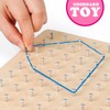 Geoboard Montessori Toy, 8x8 Pin Geometry Shape Puzzle Board, Graphical