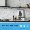V-MOZZA Peel and Stick Backsplash, 20-Sheet Peel and Stick Tiles
