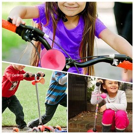 Manually Bike Bugle Loudspeaker Siren Hooter Snail Air Horn Cycle Horn for Boys Girls Accessory 3 Pcs