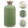 IMIKEYA 2pcs 300ml Travel Shampoo Bottles Refillable Plastic Squeeze Bottles