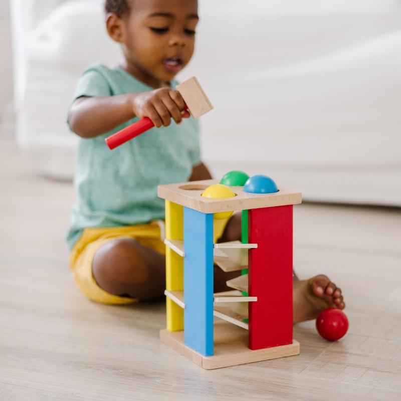Melissa & Doug Pound and Roll Tower | Developmental Toy