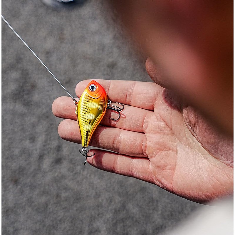 Rapala Rippin' Rap 05 Fishing lure, 2-Inch, Chrome