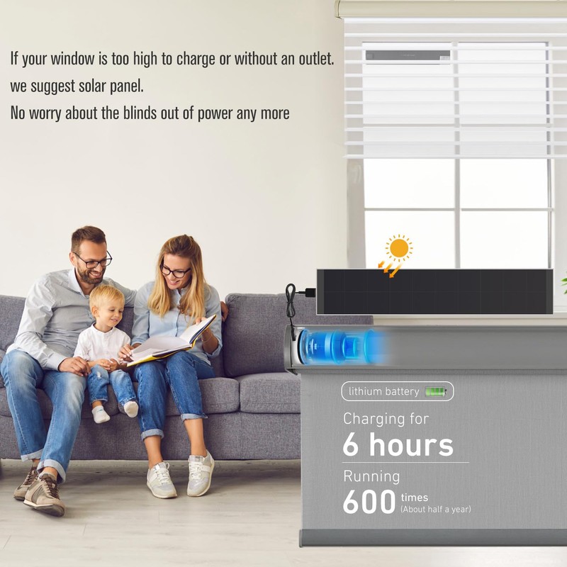 Blinds Motor Solar Charging Panel USB 2.0 Interface, 5V 5W