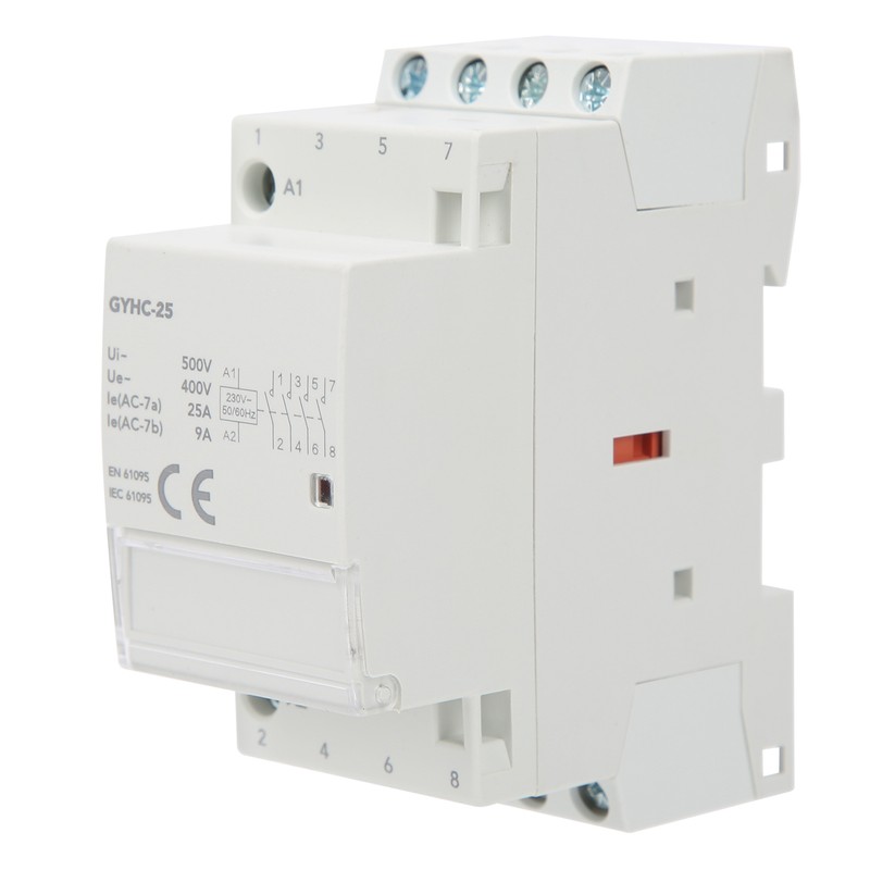 Modular Contactor 4P Industrial Household Circuit Control Module 4NO 50Hz
