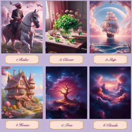 Fantastic Dream Lenormand Fantastic Dream Renorman [Drawstring Pouch Included] Renorman Card, Tarot Card