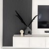 HEXIM Acoustic Panels Sample Piece - Flexible Slat Wall, Wood
