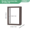 M METERXITY 2-Pack Dried Flower Frame, 5 x 7 Inch