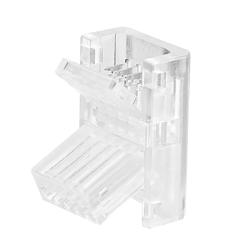 HOMELYLIFE 5 Pin RGBW LED Strip Connectors 10mm Solderless 20