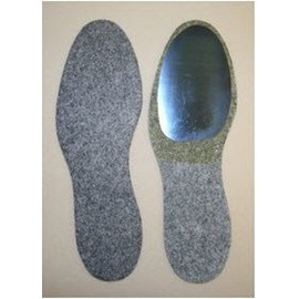 900206 Insole Half Spring Steel .020" Steel On Camel Felt Men 12 Pr Part# 900206 by Aetna Felt Corporation Qty of 1 Pair