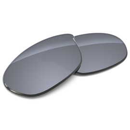 Tintart Performance Replacement Lenses Compatible with Native Throttle Polarized-Silver Metallic