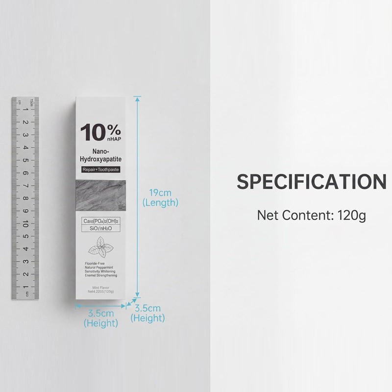 Fluorine-Free Toothpaste with Natural Mint for Enamel Care