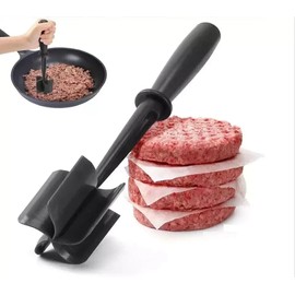 Unbranded 1pc Heat Resistant Meat Chopper & Shredder - For Ground Beef, Burgers, and More