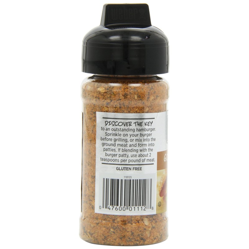 Weber Gourmet Burger Seasoning, 2.75 Ounce