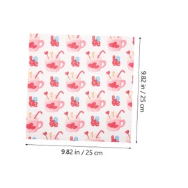 Operitacx 8 Stück Blatt Patchwork-Gruppe Gemusterter Stoff Filzstoff Heimdekoration Stoffreste Stoffklebstoffe Farbstoff Stickerei Doppelseitiges Klebeband Für Kleidung Polyester Baumwolle