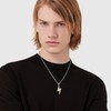HUKKUN Lightning Bolt Necklace 925 Sterling Silver Lightning Bolt Necklace