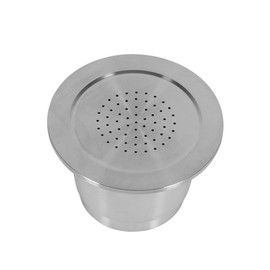 Reusable Coffee Capsule for Nespresso, Food Grade Stainless Steel Refillable Coffee Capsule with Spoon, 4 to 5g for Nespresso Machine
