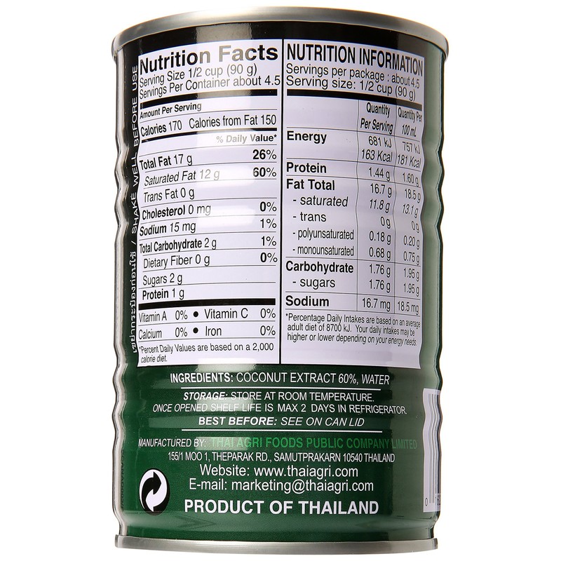 Aroy-D Coconut Milk 14oz