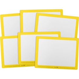 Really Good Stuff Dry Erase Boards ? Set of 6 ? Single Color