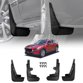 X-CAR Mud Flaps Splash Guards for Mazda CX30 CX-30 2019-2025 Mudguard Fender Front and Rear Set of 4