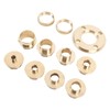 Yosoo Health Gear 11 Piece Brass Router Template Bushing Kit,