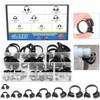 Glarks 48Pcs 8 Size Heavy Duty Black Double Gripping Nylon