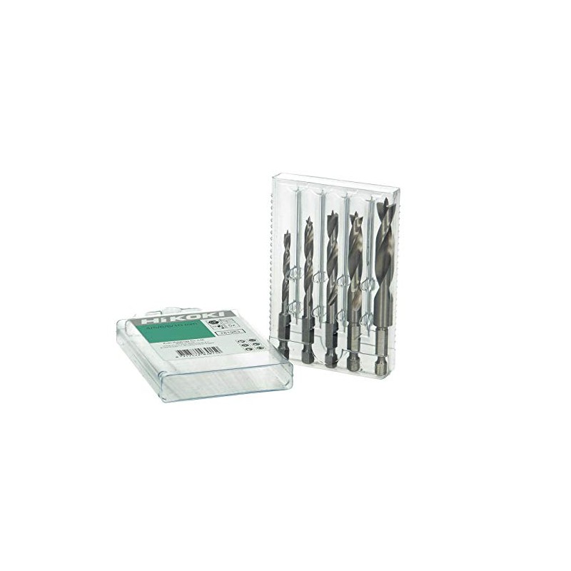 Hitachi – 781983 Set of Wood Drill Bits 3 Tips