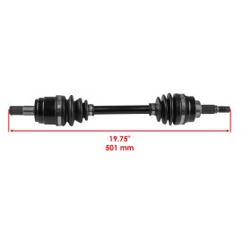 Caltric Front Left CV Joint Axle For Honda TRX500FGA Foreman Rubicon 500 4X4 Gps 2005-09