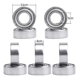 10pcs RC Ball Bearings for RC Car Rock Crawler Trucks Buggies Models Replacement Parts (5x11x4mm)