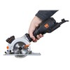 WEN 3625 5-Amp 4-1/2-Inch Beveling Compact Circular Saw with Laser