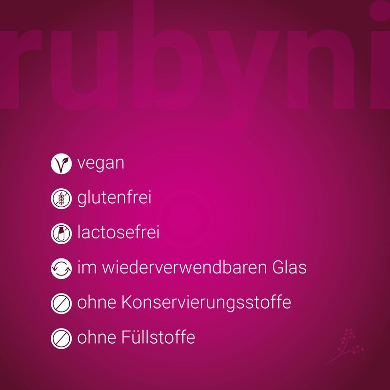 rubyni® Vision for Eyes & Vision (140 Capsules) • Blackcurrant