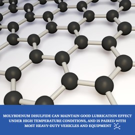 Horex Automotive Moly Grease 5% Molybdenum Disulfide Lithium Lubricating 50g Bearing General High Temperature Anti Seize Rust for Tractor Truck Wheel Bearing Axle Ball JV Joint Heavy Duty Machines