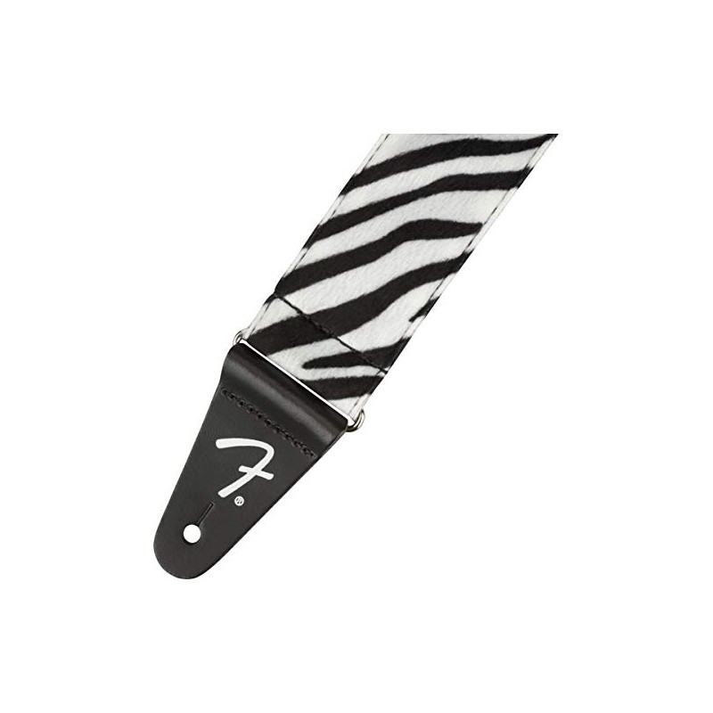 Fender Wild Animal Zebra Guitar Strap Suitable for Electric Guitars,