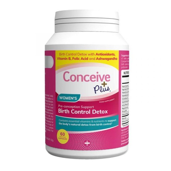 Conceive Plus Women's Birth Control Detox 60 Capsules