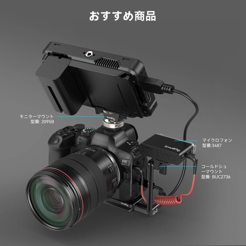 SmallRig 4160 L Plate for R6 Mark II / R5