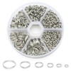 690 Pieces Mini Key Ring, 4 5 6 8 10