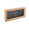Karlsson Neat Rectangle Alarm Clock – Black – 26 x