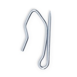 Dritz Drapery Hooks, Metal, Silver, 14-Piece